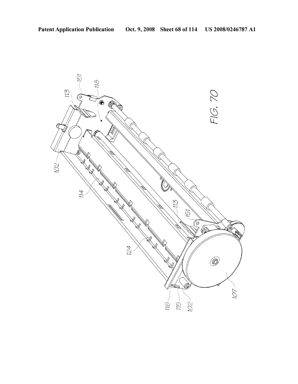 Ink Refill Unit For A Print Engine Having A Compression Arrangement With Actuation Means Operable By A Controller Of The Print Engine - diagram, schematic, and image 69