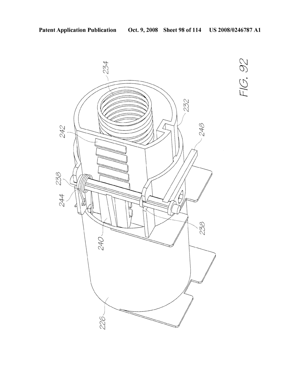 Ink Refill Unit For A Print Engine Having A Compression Arrangement With Actuation Means Operable By A Controller Of The Print Engine - diagram, schematic, and image 99