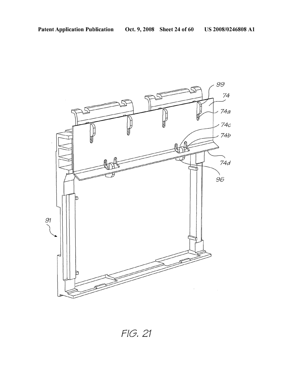 PRINTHEAD ASSEMBLY HAVING A PLURALITY OF MODULAR PRINTHEAD TILES - diagram, schematic, and image 25