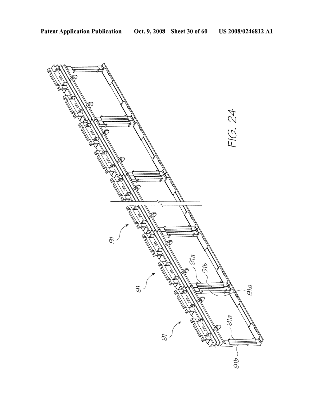 Printer Assembly For A Pagewidth Printer Having A Support Frame Configured To Minimize Substantial Dimensional Changes - diagram, schematic, and image 31