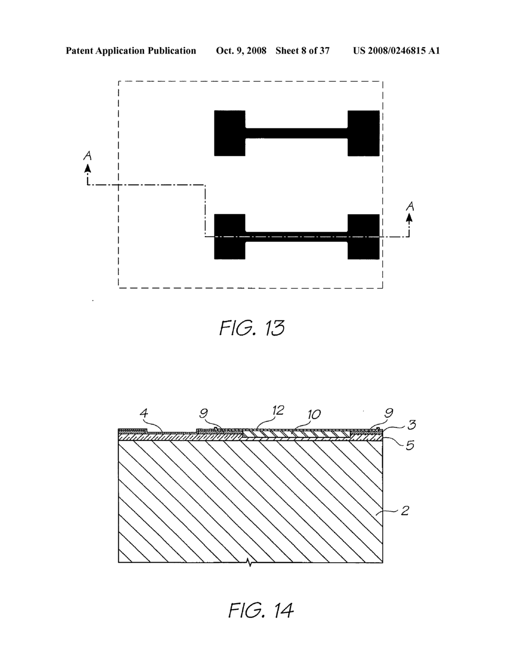 NOZZLE ASSEMBLY FOR A PRINTHEAD ARRANGEMENT WITH GUTTER FORMATIONS TO PREVENT NOZZLE CONTAMINATION - diagram, schematic, and image 09