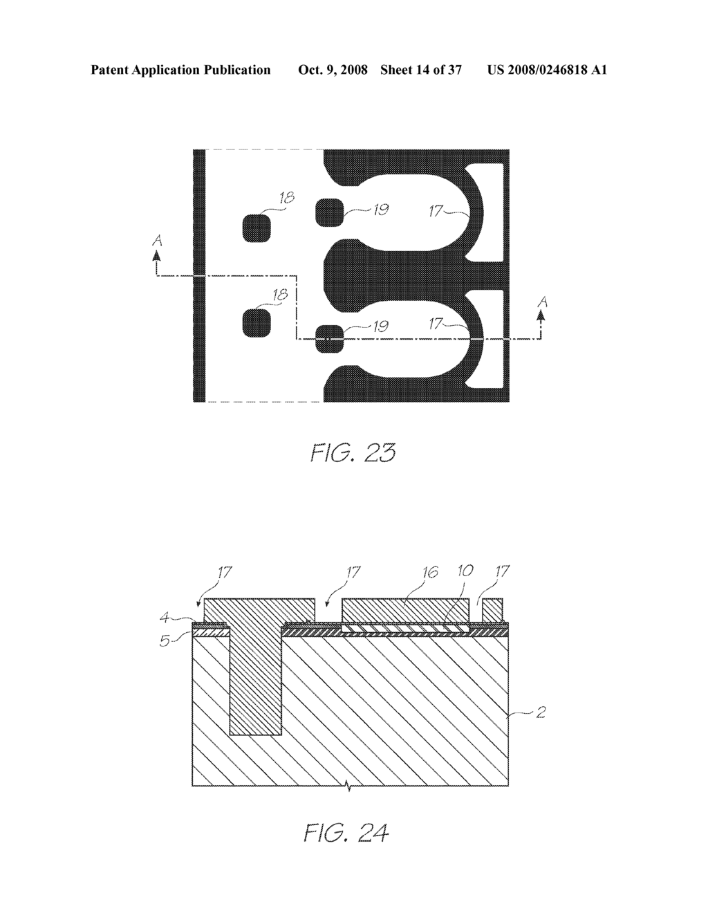 INKJET PRINTHEAD WITH TWO-PART BODY STRUCTURE CONTAINING HEATER ELEMENTS - diagram, schematic, and image 15