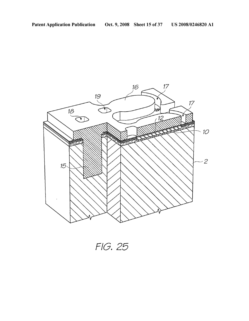 INKJET PRINTHEAD NOZZLE WITH A PATTERNED SURFACE - diagram, schematic, and image 16