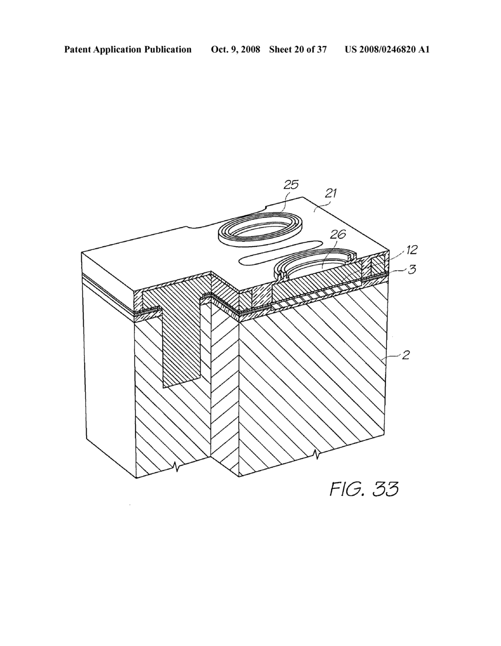 INKJET PRINTHEAD NOZZLE WITH A PATTERNED SURFACE - diagram, schematic, and image 21