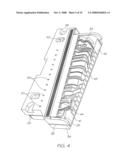 MODULAR PAGEWIDTH PRINTHEAD ASSEMBLY HAVING A FLUID DISTRIBUTION ASSEMBLY WITH ELASTOMERIC PADS FOR TAKING UP TOLERANCE diagram and image