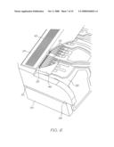 MODULAR PAGEWIDTH PRINTHEAD ASSEMBLY HAVING A FLUID DISTRIBUTION ASSEMBLY WITH ELASTOMERIC PADS FOR TAKING UP TOLERANCE diagram and image