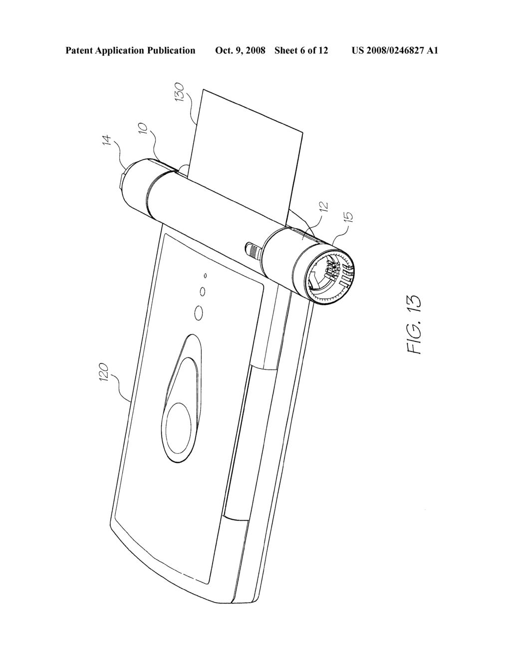 Modular Pen-Shaped Imaging And Printing Assembly Having A Timer Module - diagram, schematic, and image 07