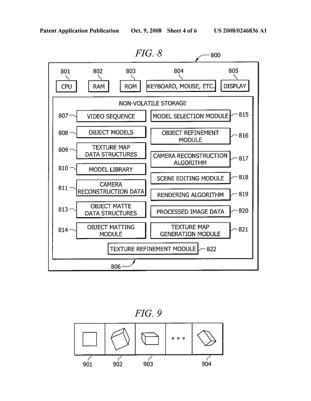 SYSTEM AND METHOD FOR PROCESSING VIDEO IMAGES FOR CAMERA RECREATION - diagram, schematic, and image 05