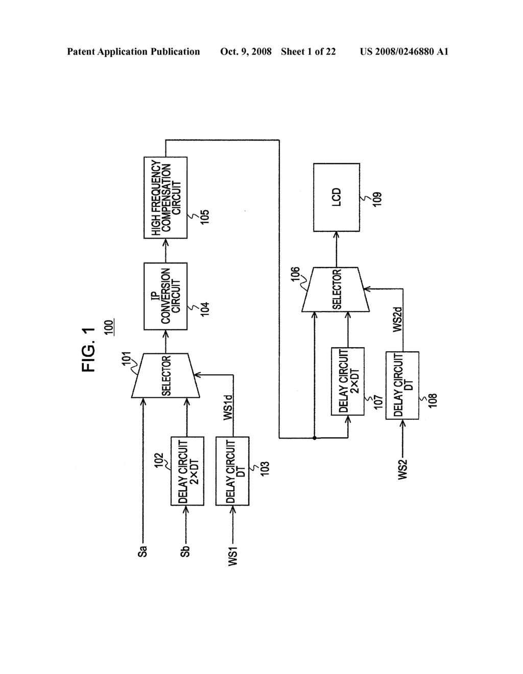 VIDEO SIGNAL PROCESSING APPARATUS, VIDEO SIGNAL PROCESSING METHOD, COMPUTER PROGRAM PRODUCT, AND IMAGE DISPLAY APPARATUS - diagram, schematic, and image 02