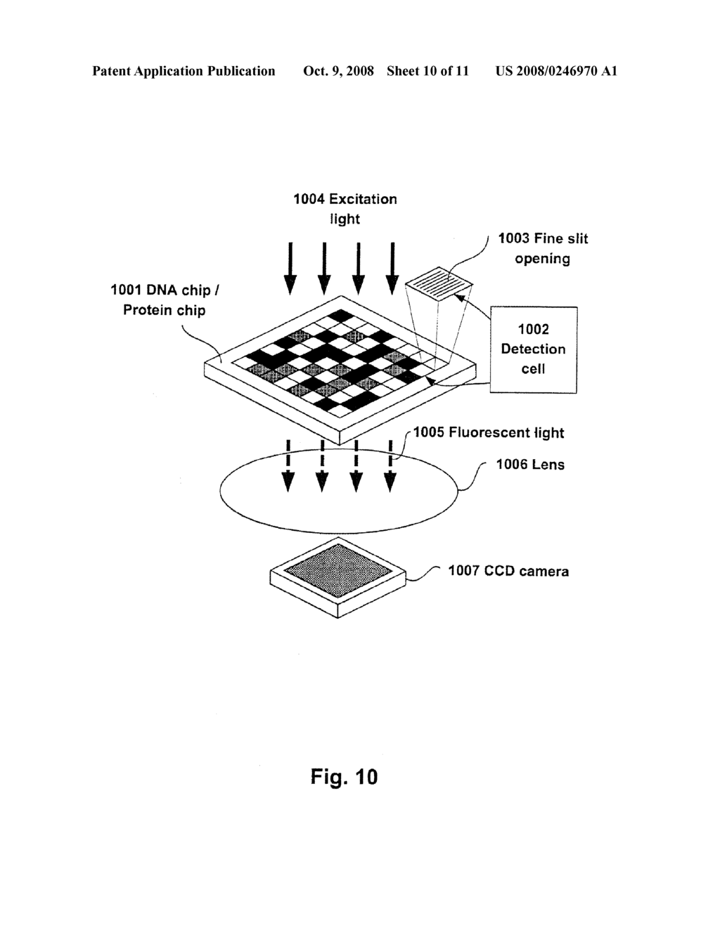 SENSOR DEVICE AND TESTING METHOD UTILIZING LOCALIZED PLASMON RESONANCE - diagram, schematic, and image 11