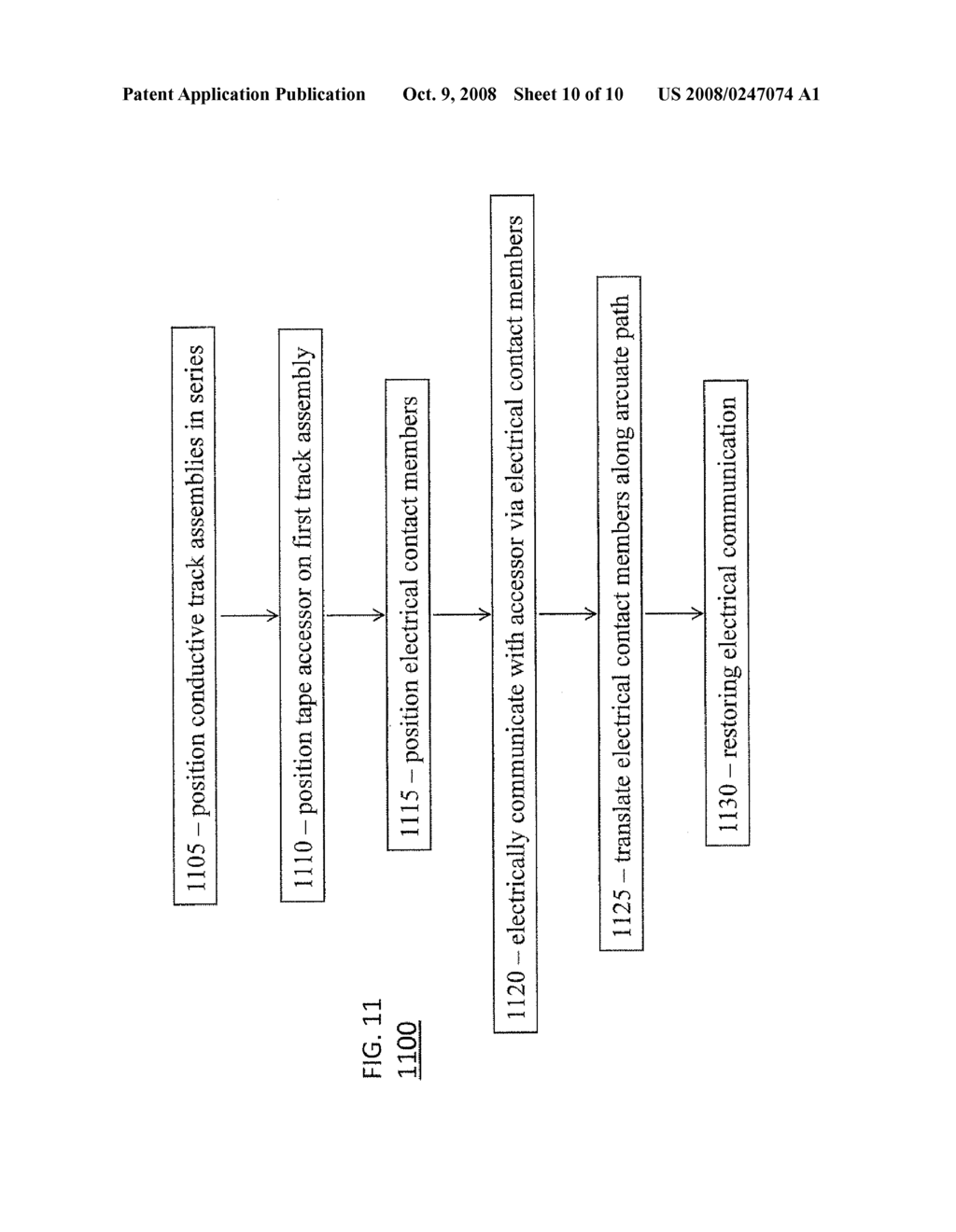 Fiber Brush for Cable-Less Accessors in a Tape Library - diagram, schematic, and image 11