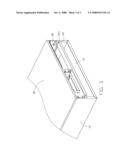 COMPUTER ENCLOSURE INCORPORATING DRIVE BRACKET diagram and image