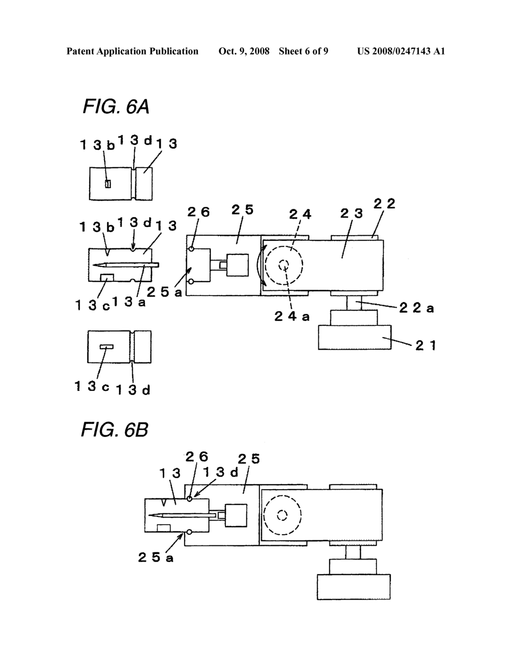 CHIP MOUNTING APPARATUS AND CHANGING METHOD FOR SEPARATION FACILITATION HEAD IN CHIP MOUNTING APPARATUS - diagram, schematic, and image 07