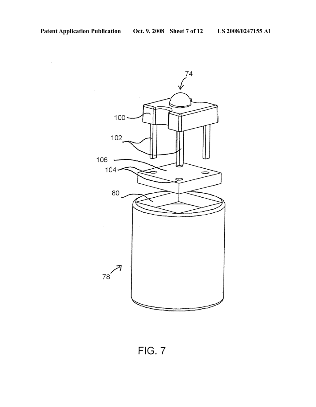 OUTDOOR LIGHT WITH POSITIONABLE SOLAR COLLECTOR - diagram, schematic, and image 08