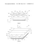 Light recycling illumination systems having restricted angular output diagram and image