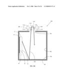 Light recycling illumination systems having restricted angular output diagram and image