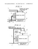 SEMICONDUCTOR MEMORY DEVICE WITH MEMORY CELLS OPERATED BY BOOSTED VOLTAGE diagram and image