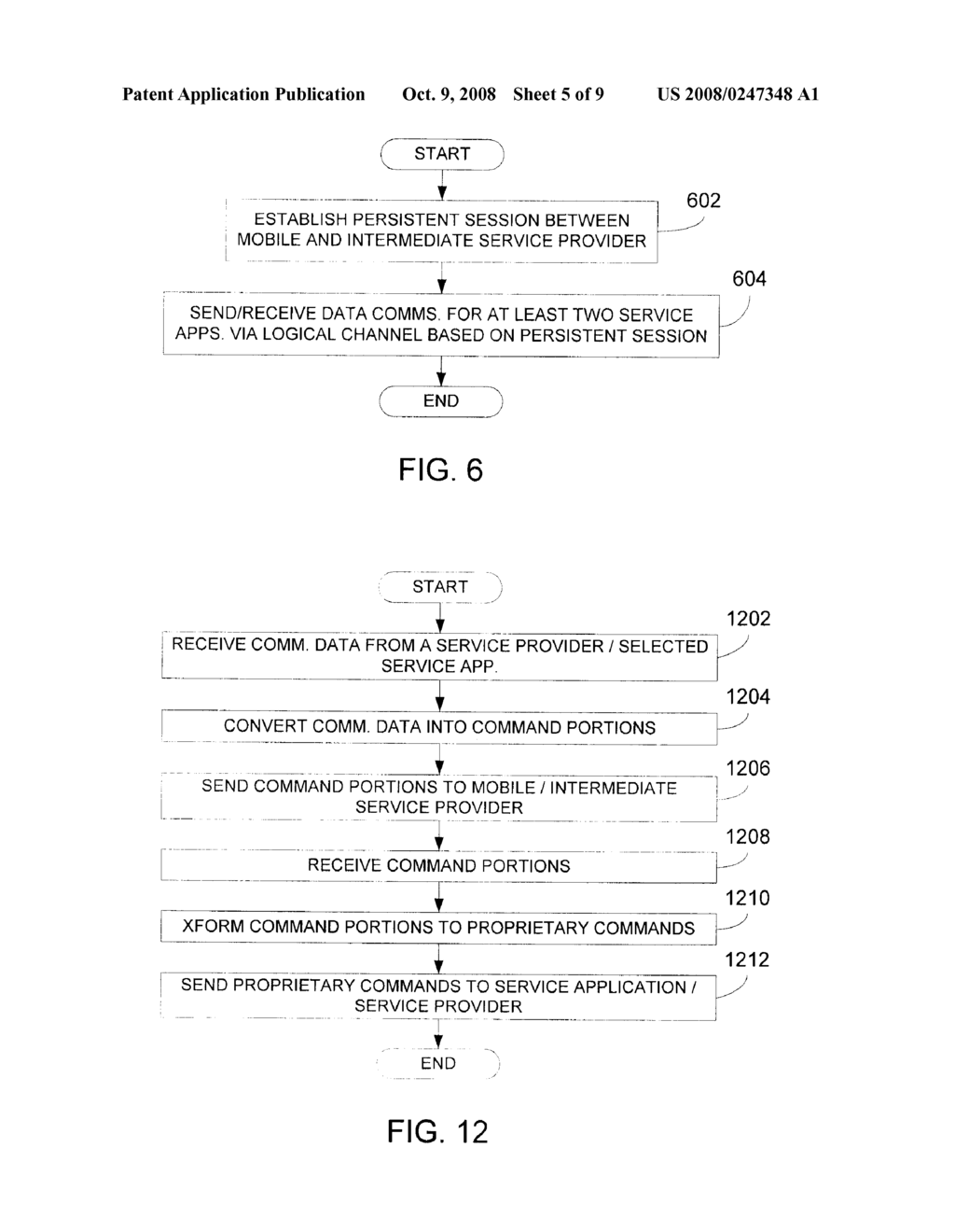 Communication Between Mobile Terminals and Service Providers - diagram, schematic, and image 06