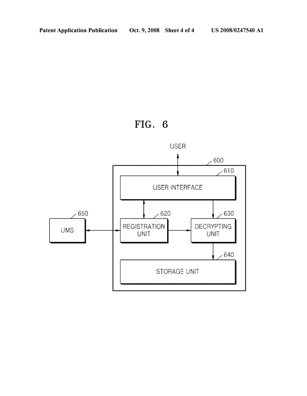 METHOD AND APPARATUS FOR PROTECTING DIGITAL CONTENTS STORED IN USB MASS STORAGE DEVICE - diagram, schematic, and image 05