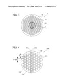 PHOTONIC BAND GAP FIBER AND METHOD OF PRODUCING THE SAME diagram and image