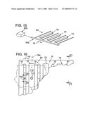 Nozzle-based, vapor-phase, plume delivery structure for use in production of thin-film deposition layer diagram and image