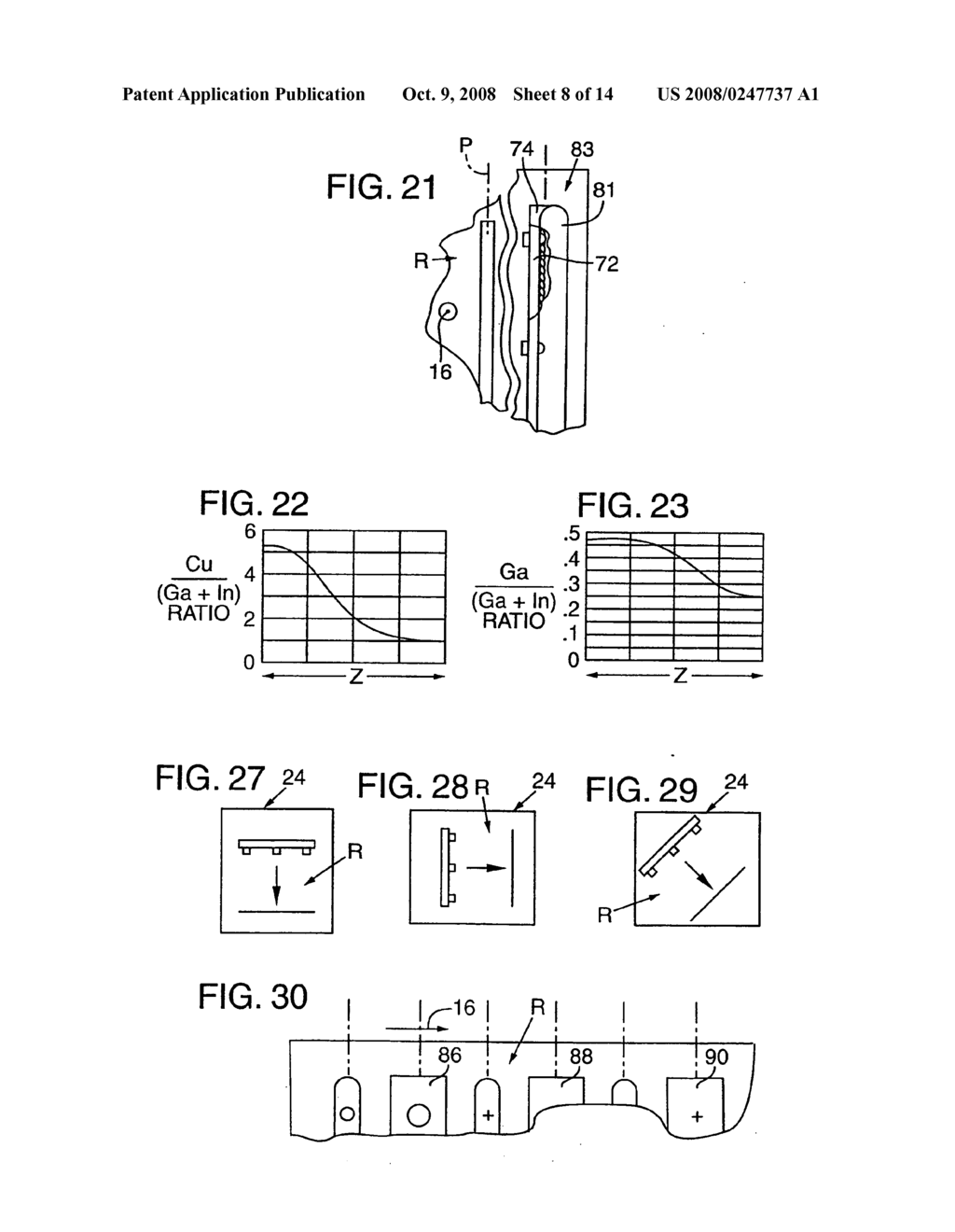 Nozzle-based, vapor-phase, plume delivery structure for use in production of thin-film deposition layer - diagram, schematic, and image 09