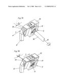 Furniture item having at least a first and a second furniture portion diagram and image