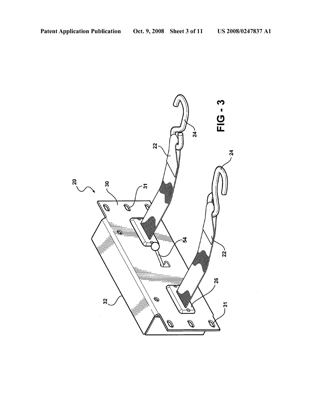 Compact wheelchair restraint system with housing and release - diagram, schematic, and image 04