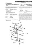 Stacked cargo securing device and method of use diagram and image