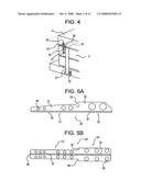 Stacked cargo securing device and method of use diagram and image