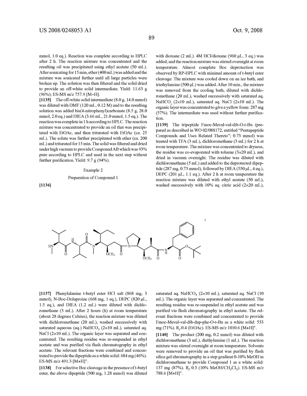 MONOMETHYLVALINE COMPOUNDS CAPABLE OF CONJUGATION TO LIGANDS - diagram, schematic, and image 130