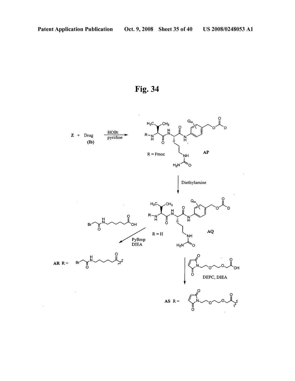 MONOMETHYLVALINE COMPOUNDS CAPABLE OF CONJUGATION TO LIGANDS - diagram, schematic, and image 36