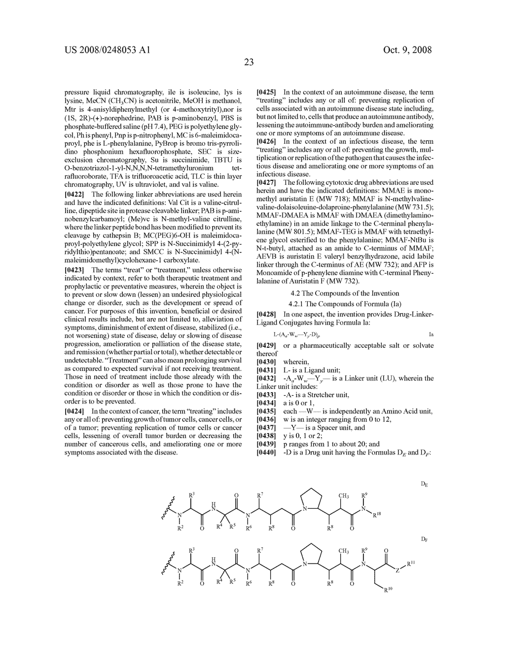 MONOMETHYLVALINE COMPOUNDS CAPABLE OF CONJUGATION TO LIGANDS - diagram, schematic, and image 64