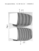 Opaque multi-phase dentifrice with coils diagram and image