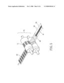 APPARATUS FOR MANUFACTURING INFILTRATING WATER-PROOF MATERIAL FOR ZIPPER diagram and image