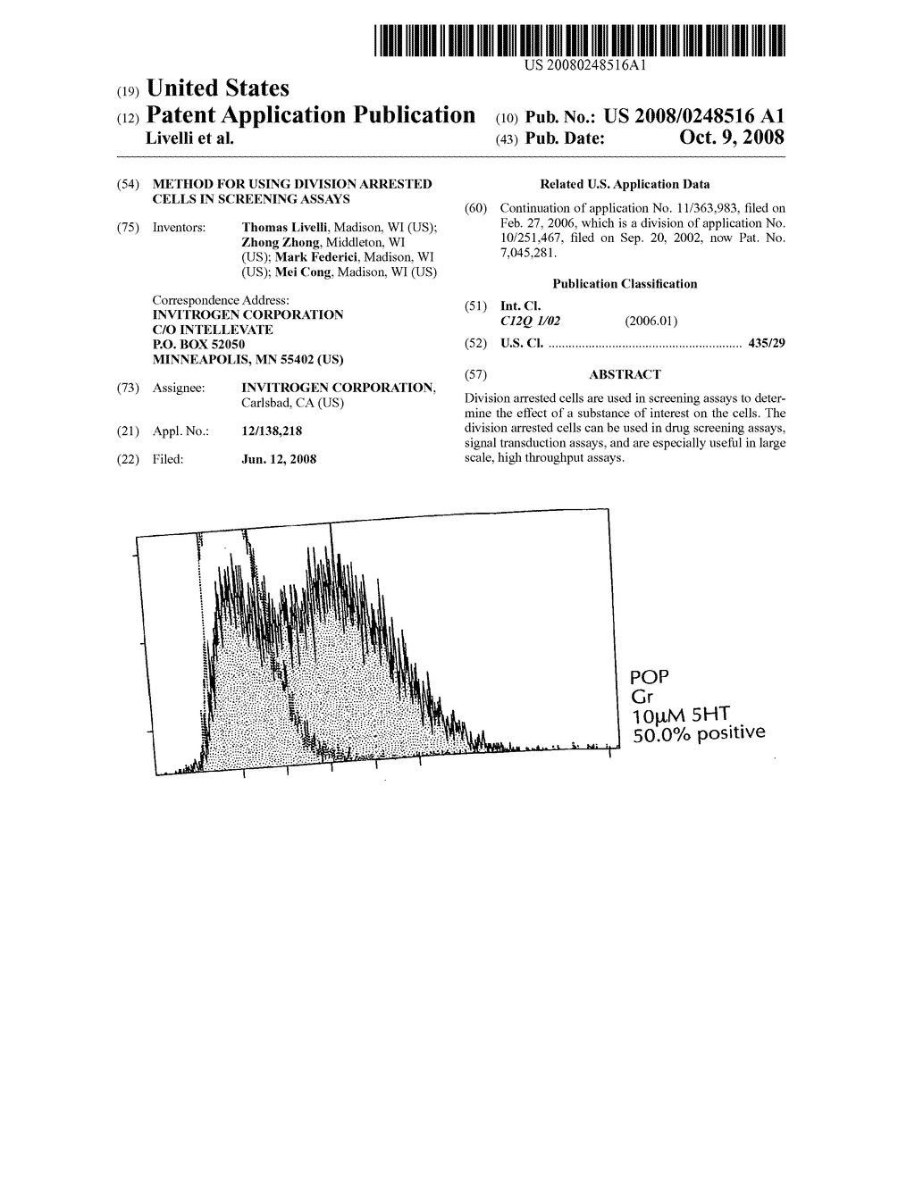 Method for Using Division Arrested Cells in Screening Assays - diagram, schematic, and image 01