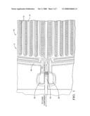 Post-logic isolation of silicon regions for an integrated sensor diagram and image