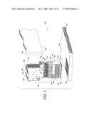 HIGH SPEED, HIGH DENSITY ELECTRICAL CONNECTOR WITH SELECTIVE POSITIONING OF LOSSY REGIONS diagram and image