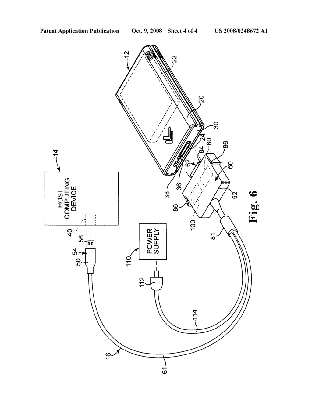 Dongle for accessing data storage cartridges - diagram, schematic, and image 05