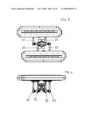 Buoyant mount for supporting articles in particular cinematographic apparatus upon or within a body of water. diagram and image