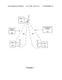 Antenna pattern selection within a wireless network diagram and image