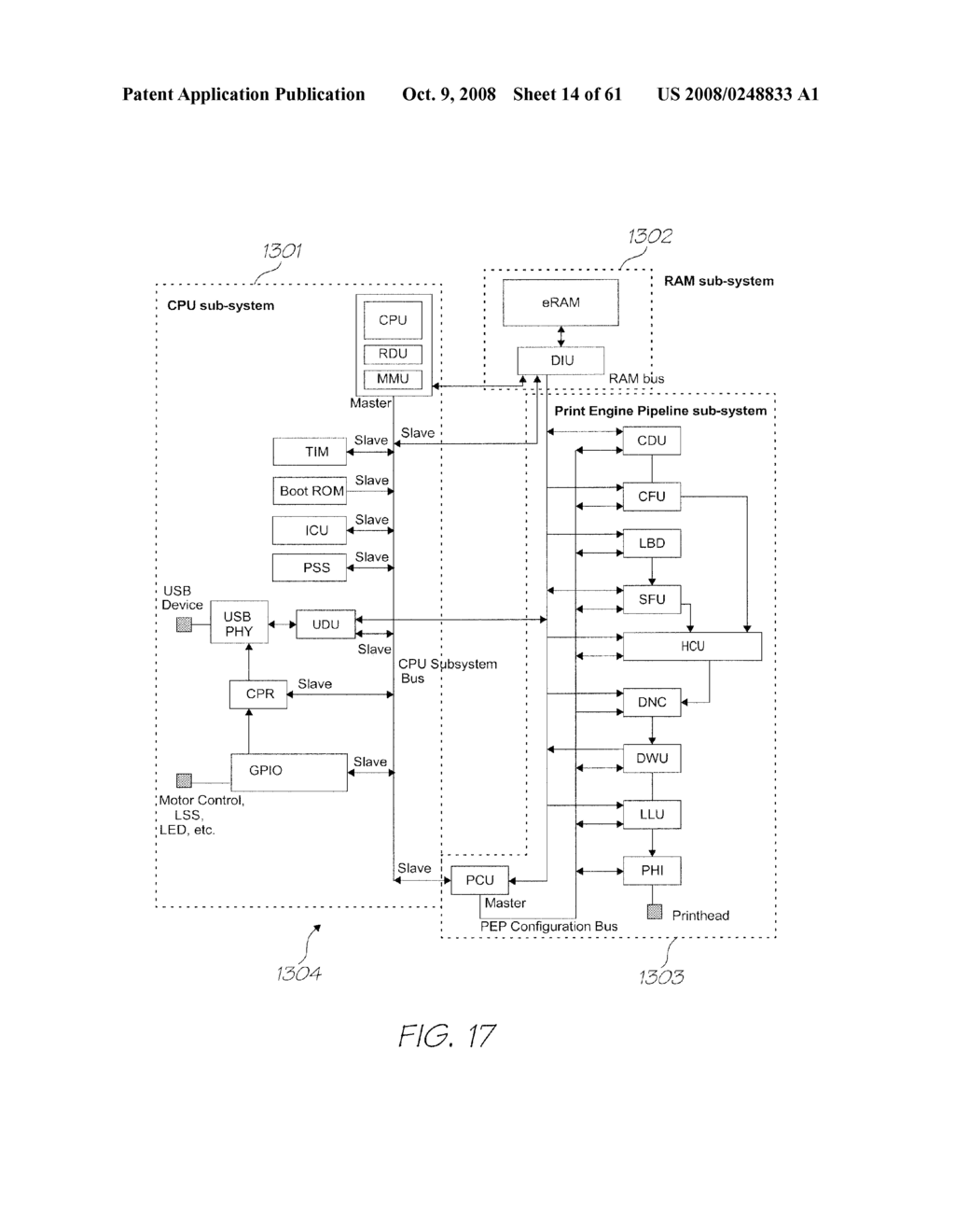 Mobile Telephone With An Internal Inkjet Printhead Arrangement And An Optical Sensing Arrangement - diagram, schematic, and image 15