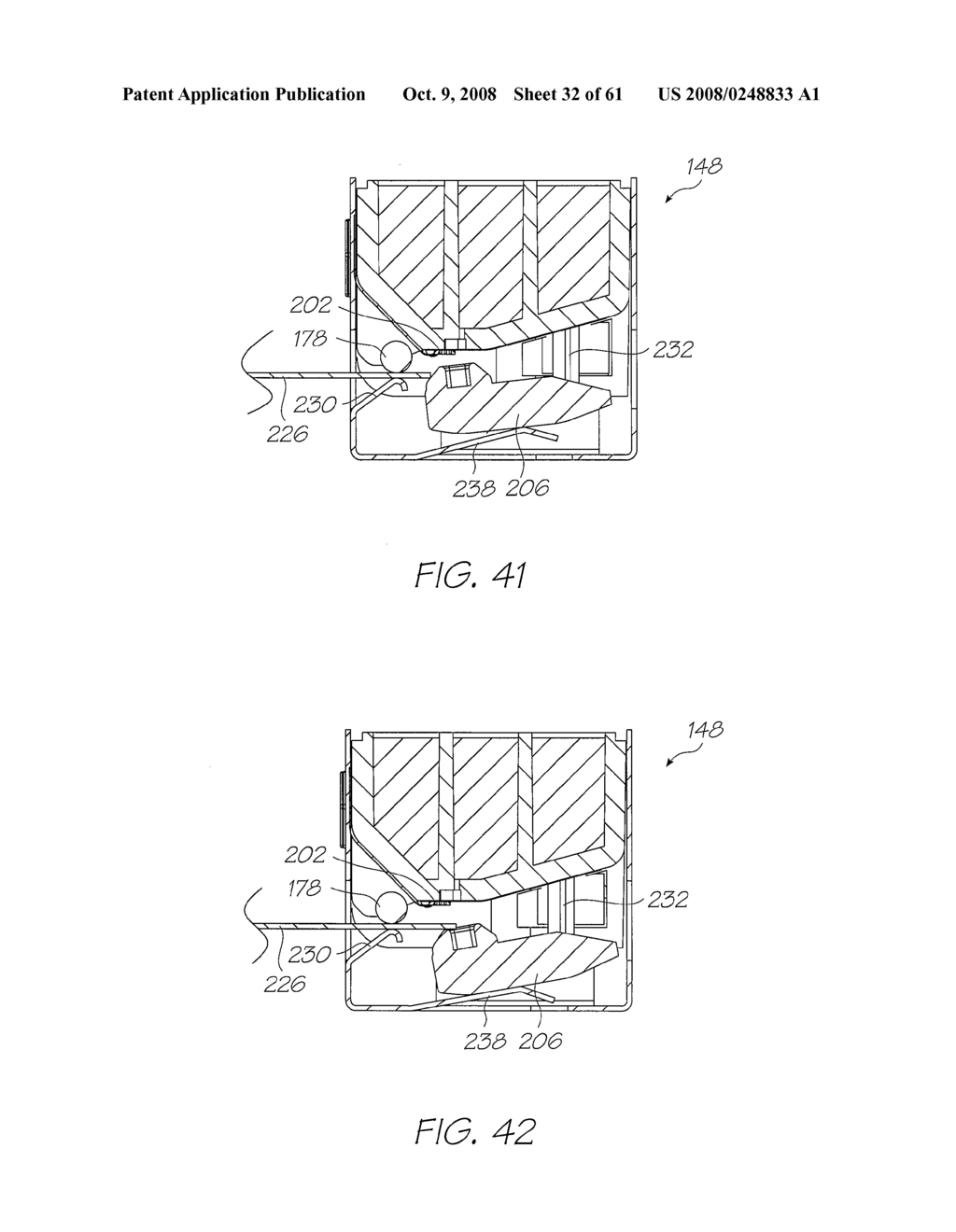 Mobile Telephone With An Internal Inkjet Printhead Arrangement And An Optical Sensing Arrangement - diagram, schematic, and image 33