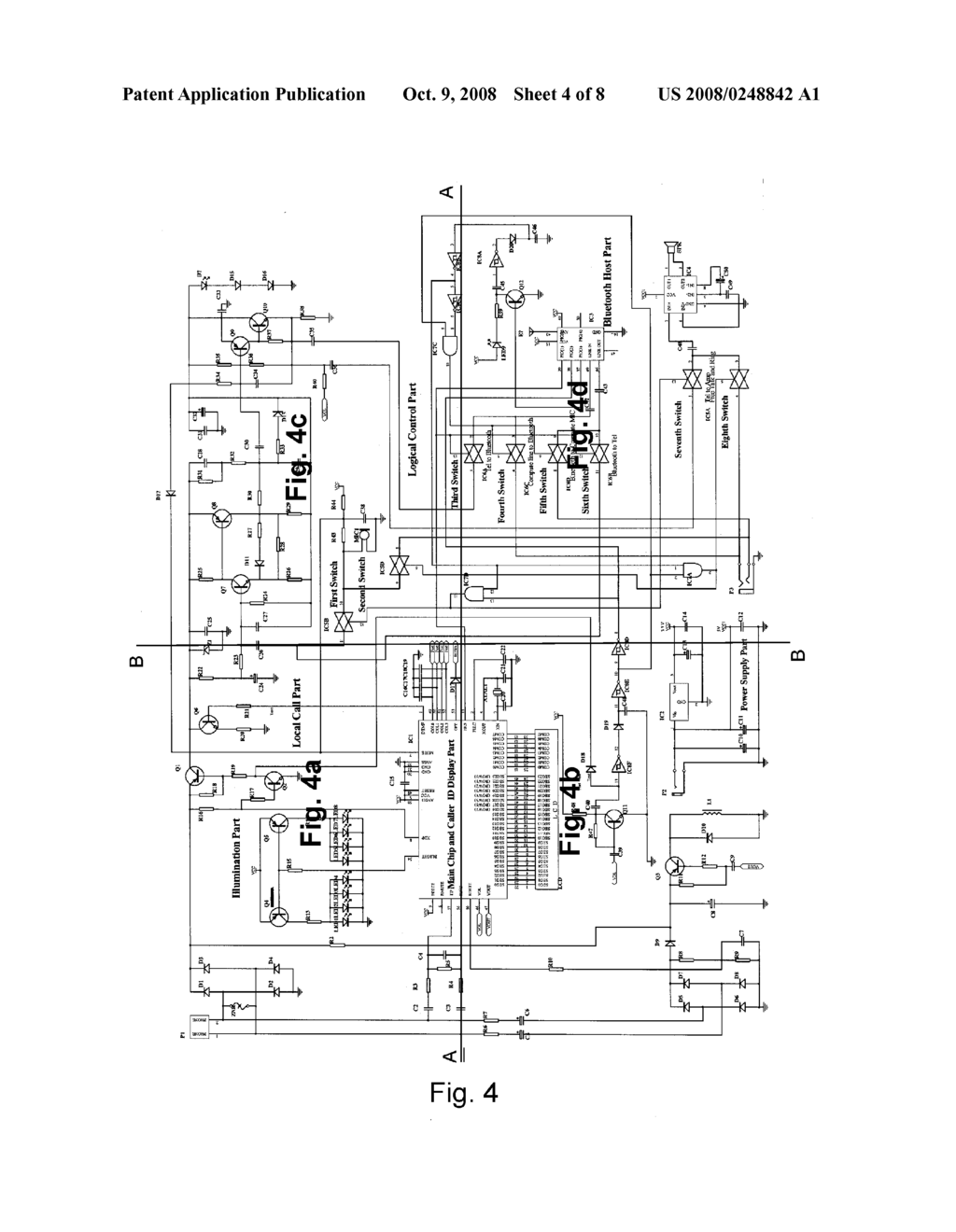 Wireless Earphone Telephone and Communication Method Thereof - diagram, schematic, and image 05