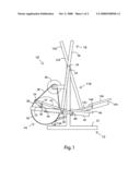 Elliptical walking exercice machine diagram and image