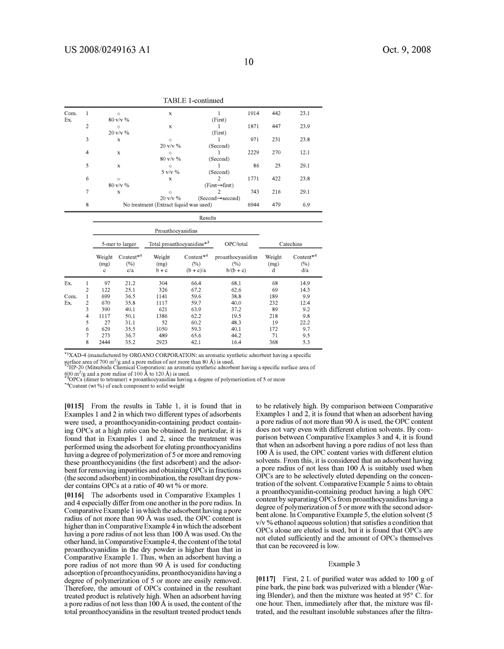 Process For Producing Product Containing Proanthocyanidin in High Proportion - diagram, schematic, and image 11