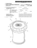 Hand assisted laparoscopic seal assembly with detachable attachment ring diagram and image