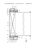 Hand assisted laparoscopic seal assembly with detachable attachment ring diagram and image