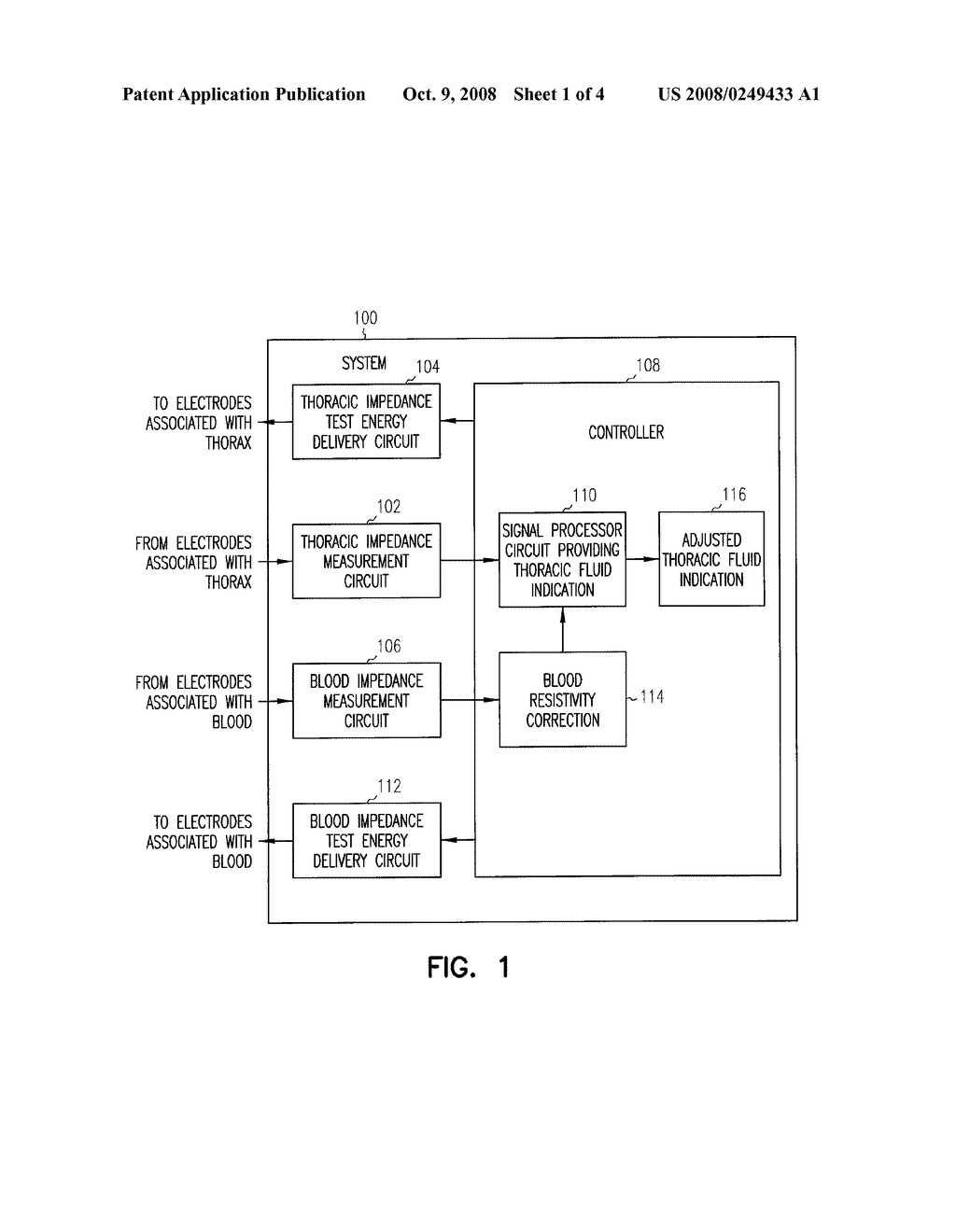 THORACIC IMPEDANCE DETECTION WITH BLOOD RESISTIVITY COMPENSATION - diagram, schematic, and image 02