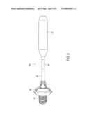 DOME SHAPED IMPLANT AND INSERTER diagram and image